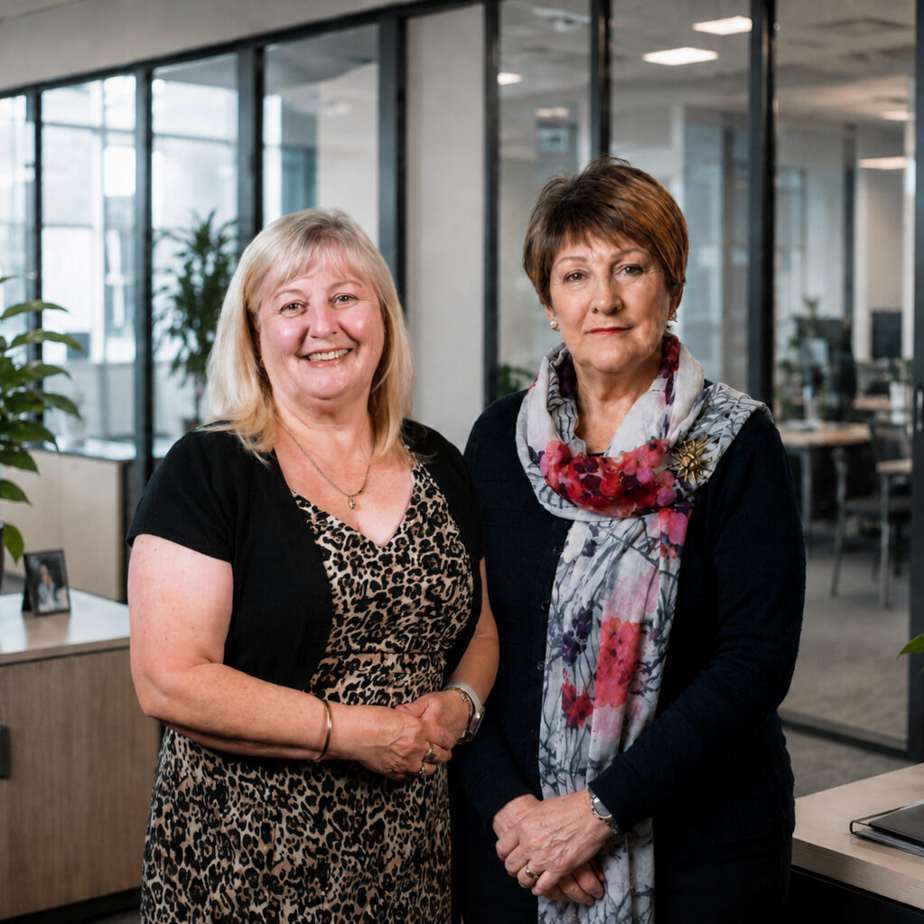 Caren and Louise
